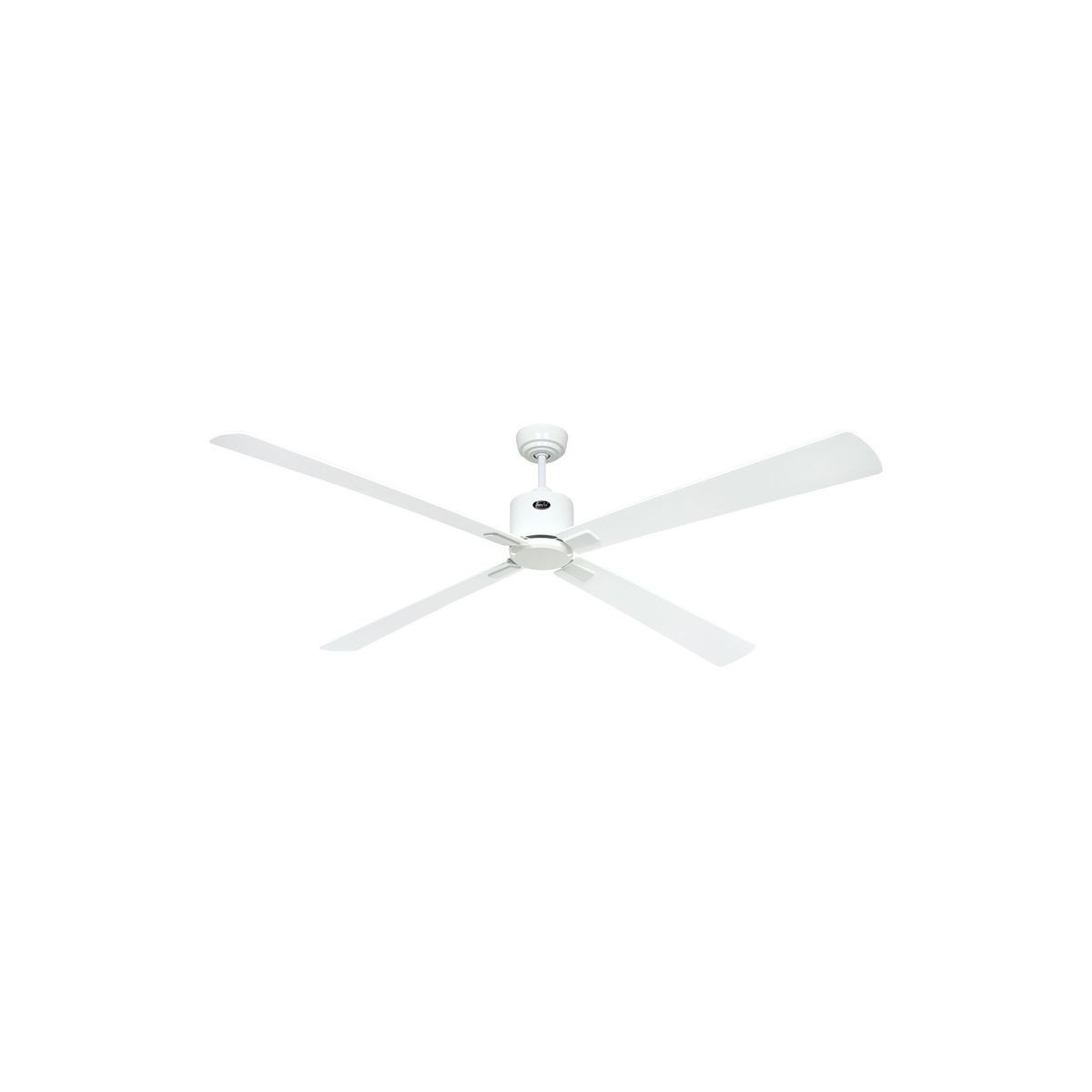 Ventilateur De Plafond à Basse Consommation Avec Telecommande Eco Talos 135 Cm Chrome Chene 124268