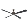 Ventilateur Plafond Eco Neo III 180cm Bronze Noir Teck CASAFAN 949410