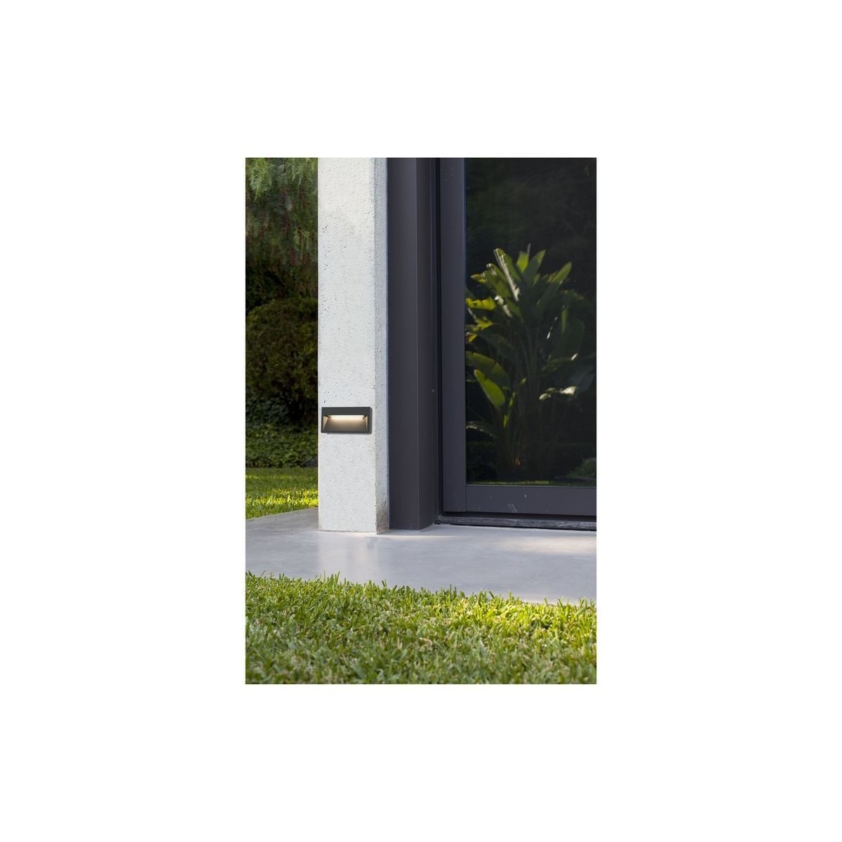 Faro Barcelona PATH Wandleuchte – Dunkelgrau, LED 9W, 3000K, Energielass A+