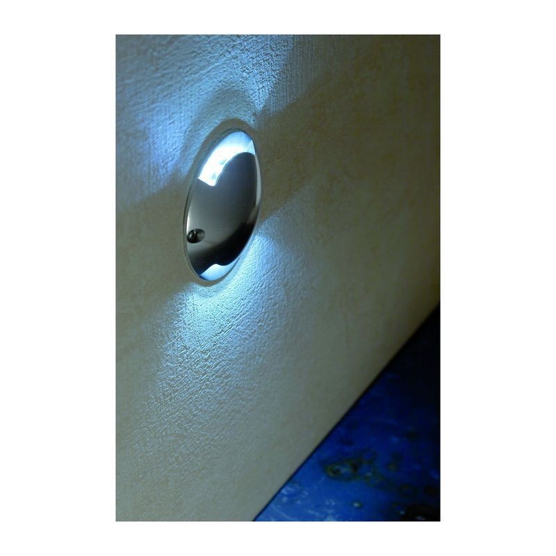 Applique murale Keenan Nickel mat 8x0.8W LED FARO 70547