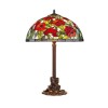 Lampe style Tiffany ROSAS 2xE27 D40 MYTIFFANY Y16564+P1257