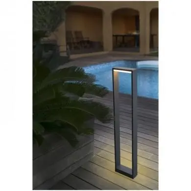 Balise Borne ALP Led 6W H800 GRIS Foncé FARO 74452