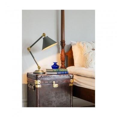 Lampe Provence Element Gris Laiton 1x60W E27 ELS_pvelementgab PV ELEMENT GAB Lampe Provence Element Gris Laiton 1x60W E27 ELSTEAD LIGHTING PV ELEMENT GAB