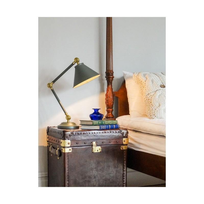 Lampe Provence Element Gris Laiton 1x60W E27 ELS_pvelementgab PV ELEMENT GAB Lampe Provence Element Gris Laiton 1x60W E27 ELSTEAD LIGHTING PV ELEMENT GAB