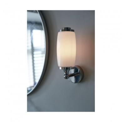 Applique Murale Eliot 1x40W Argent ELSTEAD LIGHTING batheliot1pc