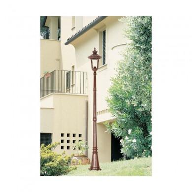 Lampadaire exterieur Chicago 1x100W Bronze rouillé ELSTEAD LIGHTING cc5m