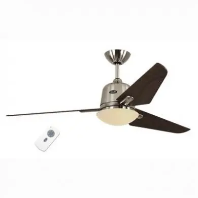 Ventilateur de Plafond Eco Aviatos 132cm Chromé Noyer CASAFAN 513252