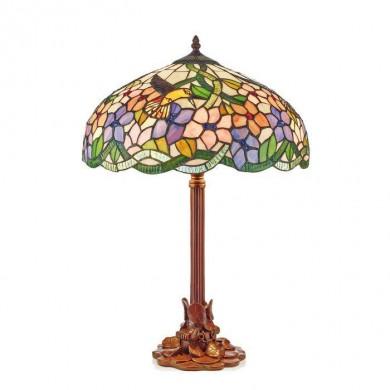 Lampe Art Deco Tiffany FLORA 2xE27 D40 MYTIFFANY 161564+P1257