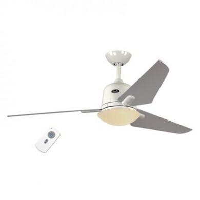 Ventilateur de Plafond Eco Aviatos 132cm Blanc Gris Argenté CASAFAN 513298