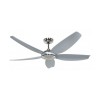 Ventilateur de Plafond Volare 142cm Chrome Gris CASAFAN 514283