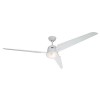 Ventilateur de Plafond Eco Aviatos 162cm Blanc CASAFAN 516086