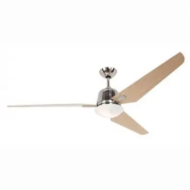 Ventilateur de Plafond Eco Aviatos 162cm Chromé Erable CAS_516087 516087 Ventilateur de Plafond Eco Aviatos 162cm Chromé Erable CASAFAN 516087