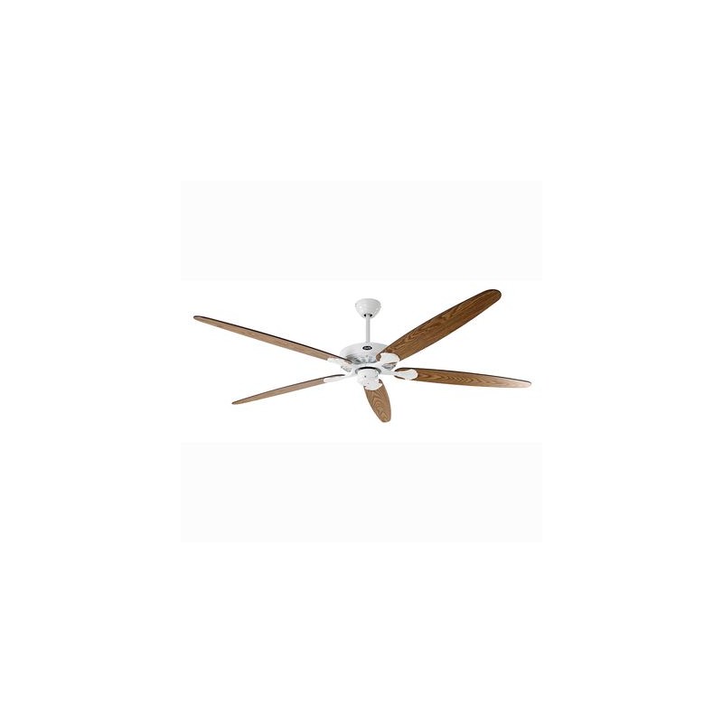 Ventilateur de Plafond Royal Classic 180cm Blanc Chêne CASAFAN 518019