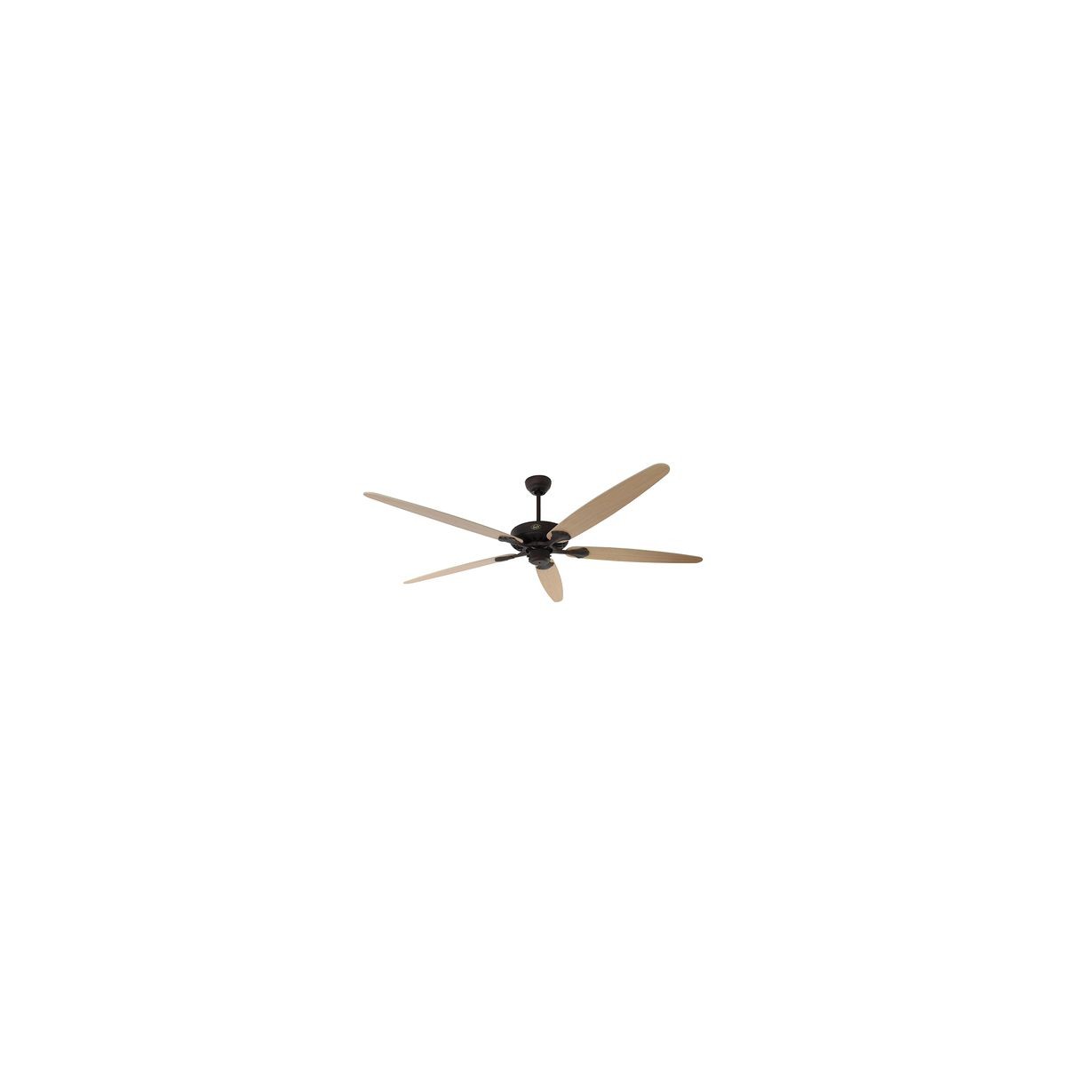 Ventilateur De Plafond CasaFan ECO GENUINO – 152 Cm, 3 Pales En Bois, 6 Vitesses, Télécommande – Pour Pièces De 25 à 35 M²