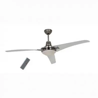 Ventilateur de Plafond Mirage 142cm Chrome Semi-transparent CASAFAN 9313209