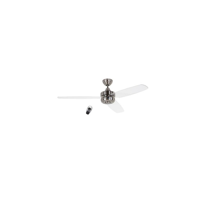 Ventilateur de Plafond Night Flight 132cm Chrome Acrylique CASAFAN 9313217