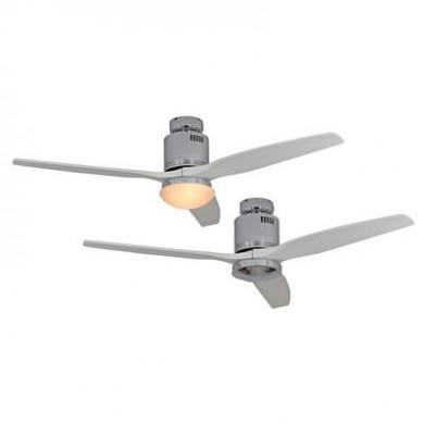 Ventilateur de Plafond Aerodynamix Eco 132cm Chrome Poli Blanc CASAFAN 93132312