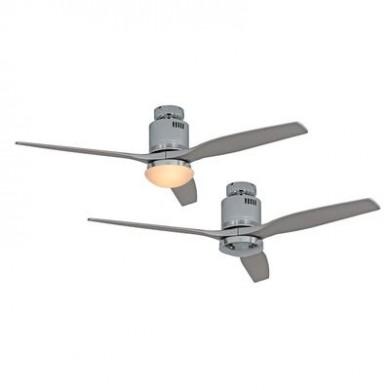 Ventilateur de Plafond Aerodynamix Eco 132cm Chrome Poli Gris argenté CASAFAN 93132314