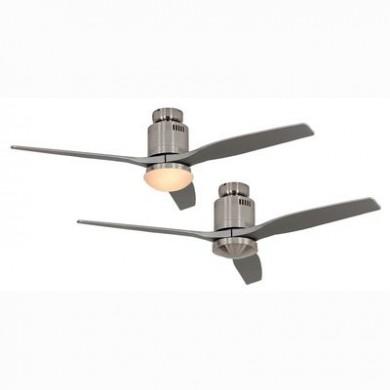 Ventilateur de Plafond Aerodynamix Eco 132cm Chrome Gris argent CASAFAN 93132334