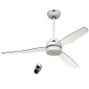 Ventilateur de Plafond Libelle 132cm Blanc Acrylique CASAFAN 9413251