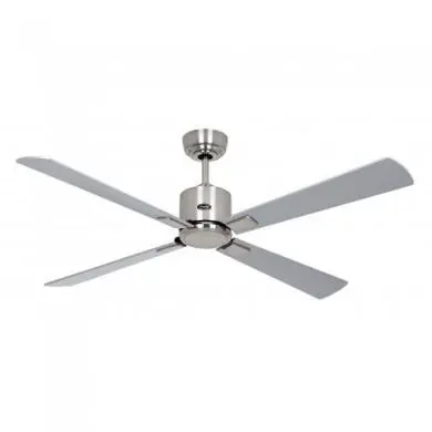 Ventilateur de Plafond Eco Neo III 132cm Chromé Wengé Argenté WiFi CASAFAN 942242