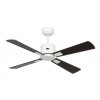 Ventilateur de Plafond Eco Neo III 103cm Blanc Wengé Argenté WiFi CASAFAN 943141