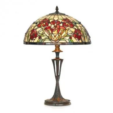 Lampe Tiffany ROSAFLOR 2xE27 D40 AT_YT18_PBLM11 YT18+PBLM11 Lampe Tiffany ROSAFLOR 2xE27 D40 MYTIFFANY YT18+PBLM11