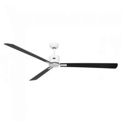 Ventilateur de Plafond Eco Neo III 180cm Blanc Argenté Wengé CASAFAN 943425