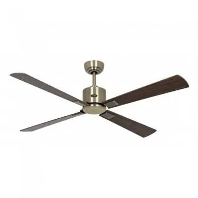 Ventilateur de Plafond Eco Neo III 132cm Laiton Cerisier Noyer WiFi CASAFAN 944212