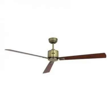 Ventilateur de Plafond Eco Neo III 152cm Laiton Ceriser Noyer WiFi CASAFAN 944313