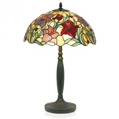 Lampe Tiffany ROSE 2xE27 H62 MYTIFFANY YT22+YT21P