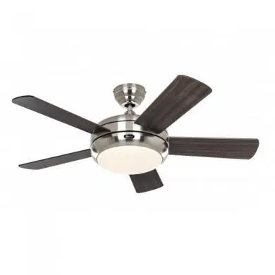 Ventilateur de Plafond Titanium 105cm Chromé Cerisier Noyer CAS_9510562 9510562 Ventilateur de Plafond Titanium 105cm Chromé Cerisier Noyer CASAFAN 9510562