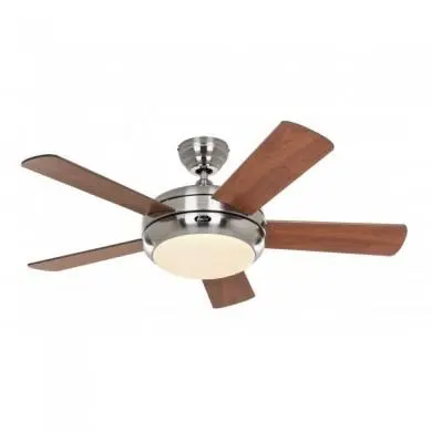 Ventilateur de Plafond Titanium 105cm Chromé Cerisier Noyer CAS_9510562 9510562 Ventilateur de Plafond Titanium 105cm Chromé Cerisier Noyer CASAFAN 9510562