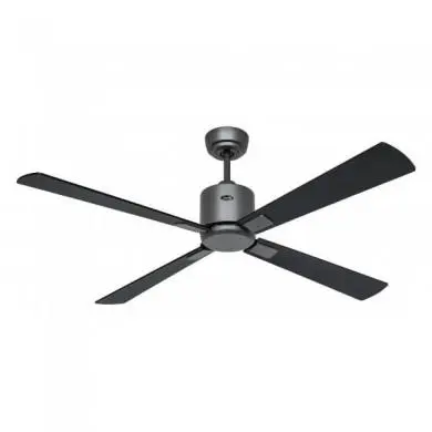 Ventilateur de Plafond Eco Neo III 132cm Basalte Noir Teck WiFi CASAFAN 952202