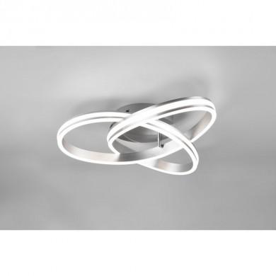 Plafonnier Yara Nickel mat 1x58W SMD LED TRIO LIGHTING 626210107