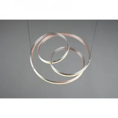 Suspension Yara Nickel mat 1x60W SMD LED TRIO LIGHTING 326210107
