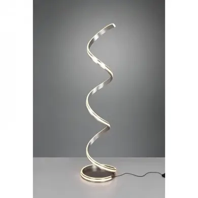 Lampadaire Yara Nickel mat 1x34W SMD LED TRIO LIGHTING 426219107