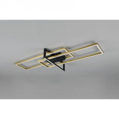 Plafonnier Salinas Laiton mat 1x34W SMD LED TRIO LIGHTING 620310308