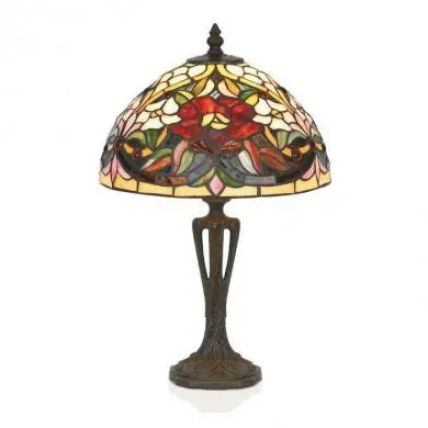 Lampe Tiffany NATURFLY 1xE27 D25 MYTIFFANY YT27+PBLM11S