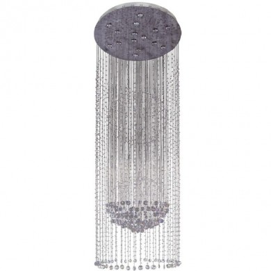 Lustre Crystal Argenté 15x50W - 244016015 CH_244016015 244016015 Lustre Crystal Argenté 15x50W - 244016015 CHIARO 244016015