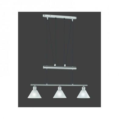 Suspension Stamina Nickel mat 3x40W E14 TRIO LIGHTING 3751031-07