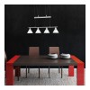 Suspension Stamina Nickel mat 4x40W E14 TRIO LIGHTING 3751041-07