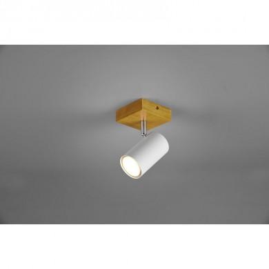 Plafonnier Marley Blanc mat 1x15W GU10 TRIO LIGHTING 812400131