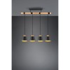 Suspension Harris Noir mat 4x40W E27 TRIO LIGHTING 312700432