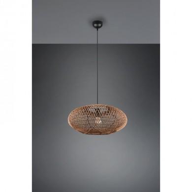 Suspension Hedda Noir mat 1x40W E27 TRIO LIGHTING 312300136