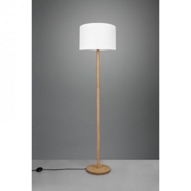 Lampadaire Korba Bois naturel 1x60W E27 TRIO LIGHTING 401200101