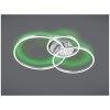 Plafonnier Winona Nickel mat 1x28W SMD LED TRIO LIGHTING 670810607