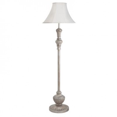 Lampadaire avec abat jour Country Blanc 1x60W CH_254043501 254043501 Lampadaire avec abat jour Country Blanc 1x60W Chiaro 254043501