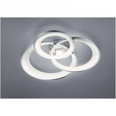 Plafonnier Granada Chrome 1x36W SMD LED TRIO LIGHTING 673810306