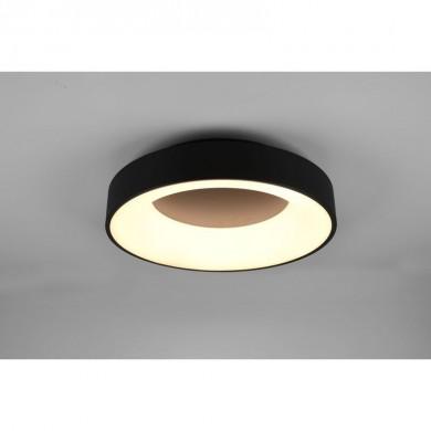 Plafonnier Girona Noir mat 1x27W SMD LED TRIO LIGHTING 671210132